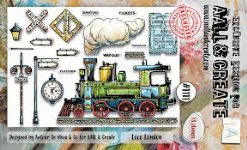 AALL & Create - Clear Stamps - #1111 - Loco London
