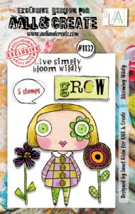 Aall & Create - Clear Stamp - Blooming Wildly