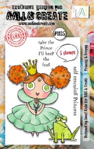 Aall & Create - Clear Stamp - Princess & Froggy