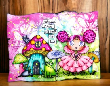 Aall & Create - Clear Stamp - Princess & Froggy