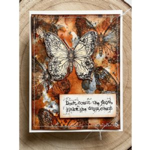 AALL & Create - Clear Stamp - Floral Flyer