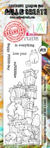 AALL & Create - Clear Border Stamp - #121 - Purrfect Gift