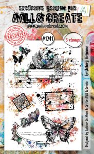 AALL & Create - Clear Stamps - #1241 - Epistolary Elegance