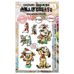 AALL & Create - Clear Stamps - #1320 - Snuggle Spark