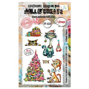 AALL & Create - Clear Stamps - #1321 - Catmas Capers