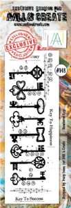 AALL & Create - Clear Stamps - #148 - Numbered Keys