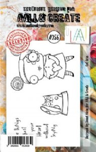 AALL & Create - Clear Stamp Set - #256 Cat Love
