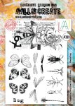 AALL & Create - Clear Stamp Set - #388 - Winged Bugs