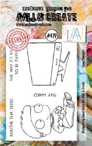 AALL & Create - Clear Stamps - #429 - Game Changer