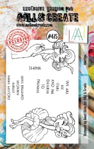 AALL & Create - Clear Stamps - #475 - Marilyn