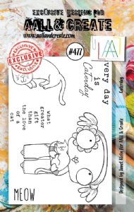 AALL & Create - Clear Stamps - #477 Caterday