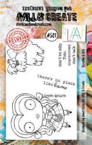 AALL & Create - Clear Stamps - #501 - Dorothy & Toto