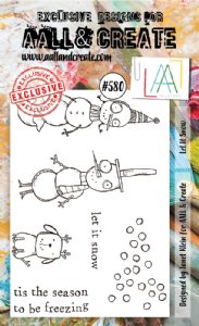 AALL & Create - Clear Stamps - #580 - Let it Snow