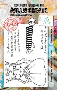 AALL & Create - Clear Stamp Set - #614 - Glinda Good Witch