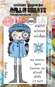 AALL & Create - Clear Stamps - #814 - Stay Cosy