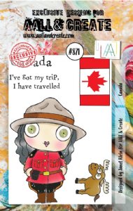 AALL & Create - Clear Stamp, #871 - Canada