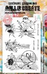 AALL & Create - Clear Stamp Set, #904 - Flower Journey