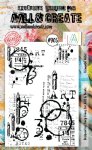 AALL & Create - Clear Stamp Set, #905 - Elemental Notes