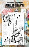 AALL & Create - Clear Stamp Set, #906 - Art Notes