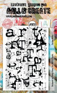 AALL & Create - Clear Stamp Set, #909 - Garden Notes