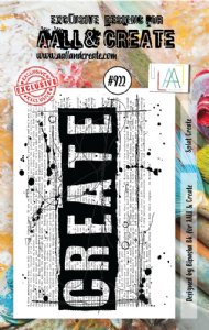 AALL & Create - Clear Stamp Set - #922 - Splat Create