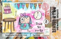 AALL & Create - Clear Stamps - #967 - Time To Party