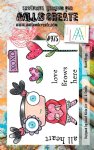 AALL & Create -Clear Stamp Set - #975 - Heart Hugs