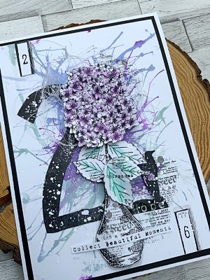 AALL & Create - Clear Stamp Set - #983 - Hiya Drangea!