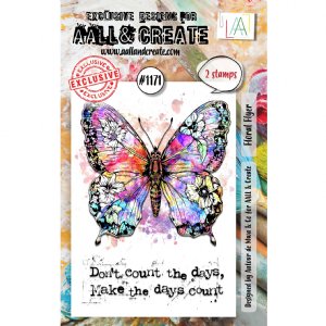 AALL & Create - Clear Stamp - Floral Flyer