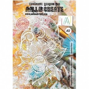 AALL and Create - Stencil - Sunflower Power