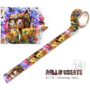 AALL and Create - Washi Tape - #119 - Growing Mail