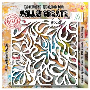 AALL & Create - Stencil - 6" x 8" - #250 Lava Lamp