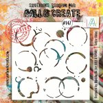 AALL and Create - Stencil - Coffee Stains