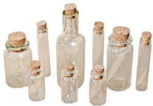 Tim Holtz - Embellishment - Corked Vials