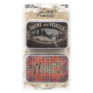 Tim Holtz - Trinket Tins - Christmas