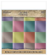 Tim Holtz - Paper - Kraft Stock Metallic Confections