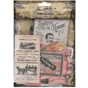 Tim Holtz - Embellishment - Halloween Ephemera Pack