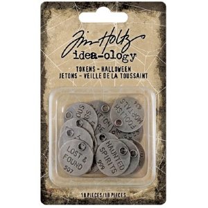 Tim Holtz - Embellishment -Tokens Halloween