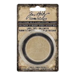 Tim Holtz - Embellishment - Label Tape (Halloween 2020)