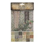 Tim Holtz - Embellishments - Worn Wallpaper Scraps