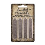 Tim Holtz - Embellishments - Word Plaques