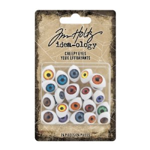 Tim Holtz - Embellishments - Creepy Eyes