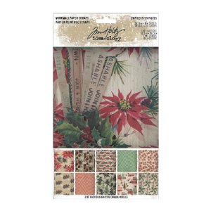 Tim Holtz - Embellishments - Worn Wallpaper