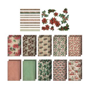 Tim Holtz - Embellishments - Worn Wallpaper