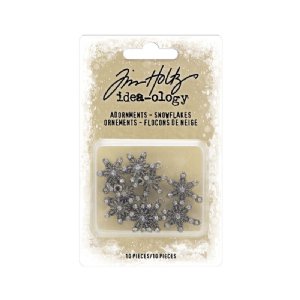 Tim Holtz - Embellishments - Snowflakes