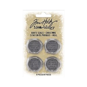 Tim Holtz - Embellishments - Quote Seals