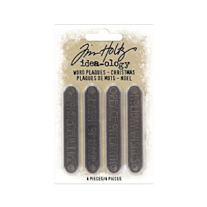 Tim Holtz - Embellishments - Word Plaques