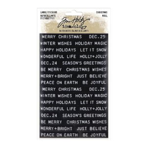 Tim Holtz - Embellishments - Label Stickers