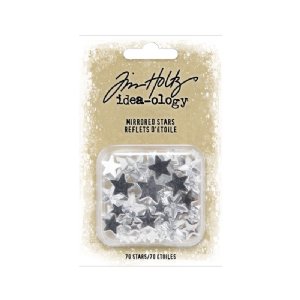 Tim Holtz - Embellishments - Mirrored Stars