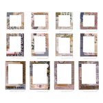 Tim Holtz - Idea-ology - Layer Frames Collage